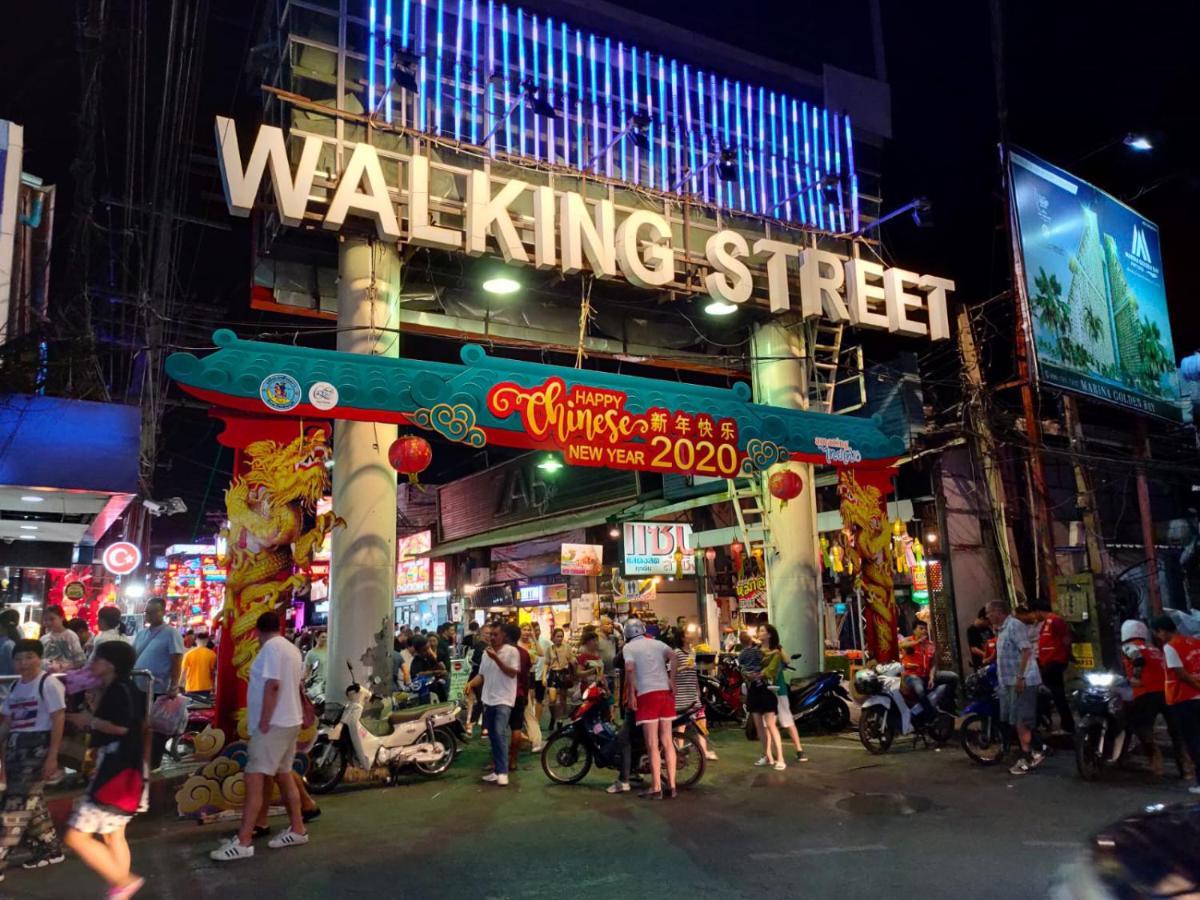 Walking Street Encore Hotel Pattaya Bagian luar foto